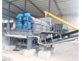 Portable concrete continuous mixing plant 