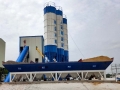China supplier stationary production line automatically ready mix concrete batching plant machine for sales 