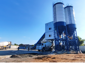 China 2m3 Concrete Mixer Beton Mix Plant HZS120 RMC Plant Manufacturer,Supplier